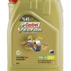Castrol Vecton 10W-40 E6 – E9 – 20 Lt Üretim 2022