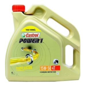 Castrol Power 1 4T 15W50 4 Lt Motosiklet Yağı